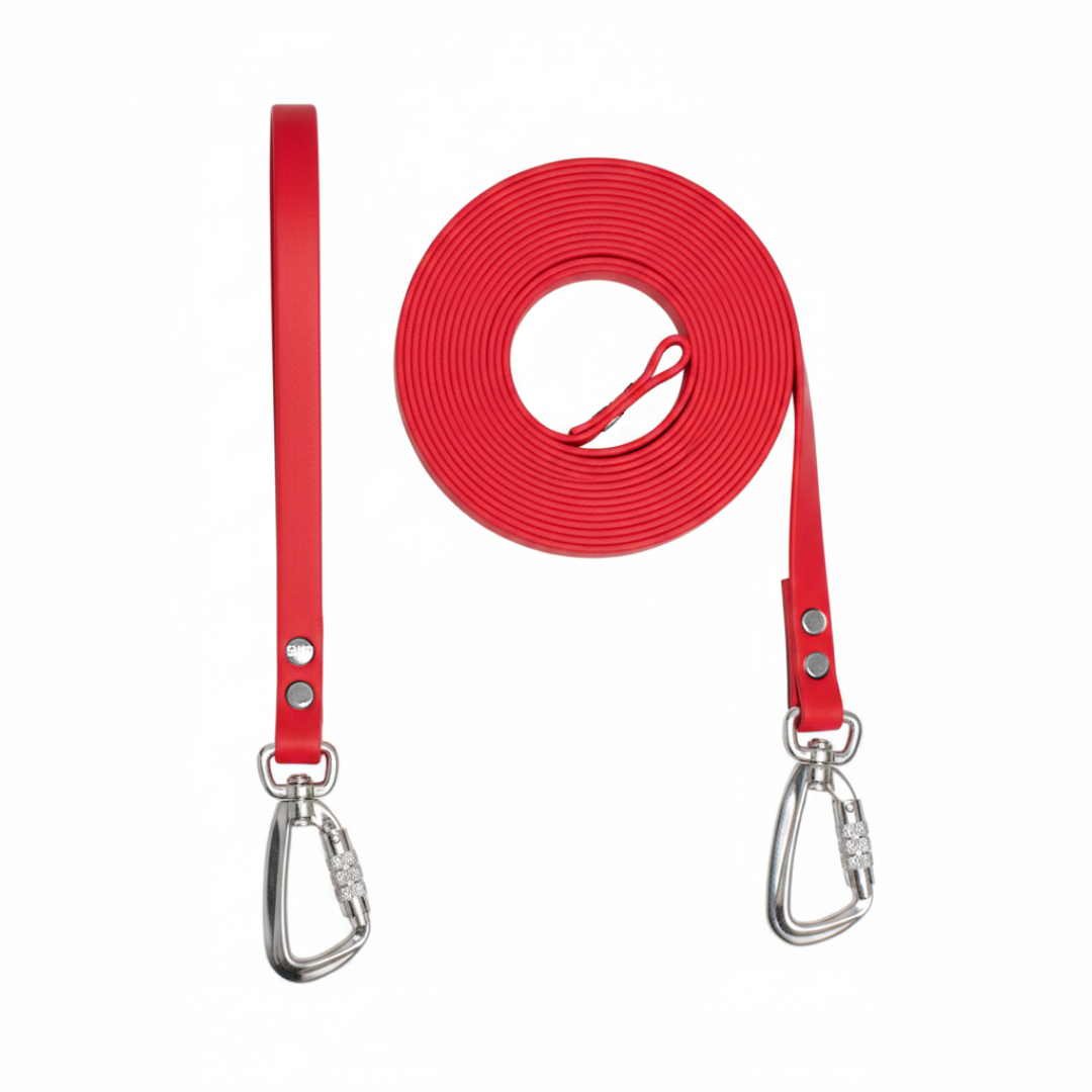 Biothane® Schleppleine Trio ROT