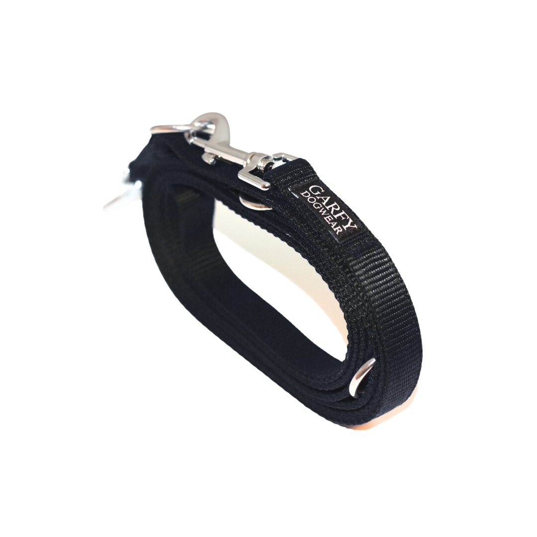 Hundeleine Basic Black