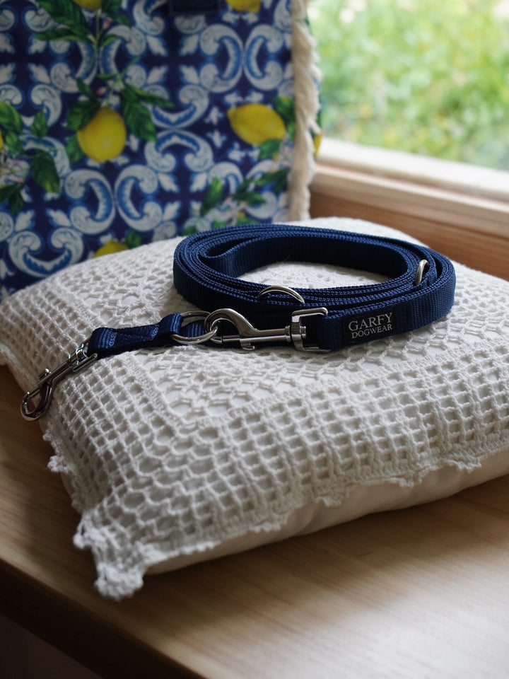 Webbing leash Indigo