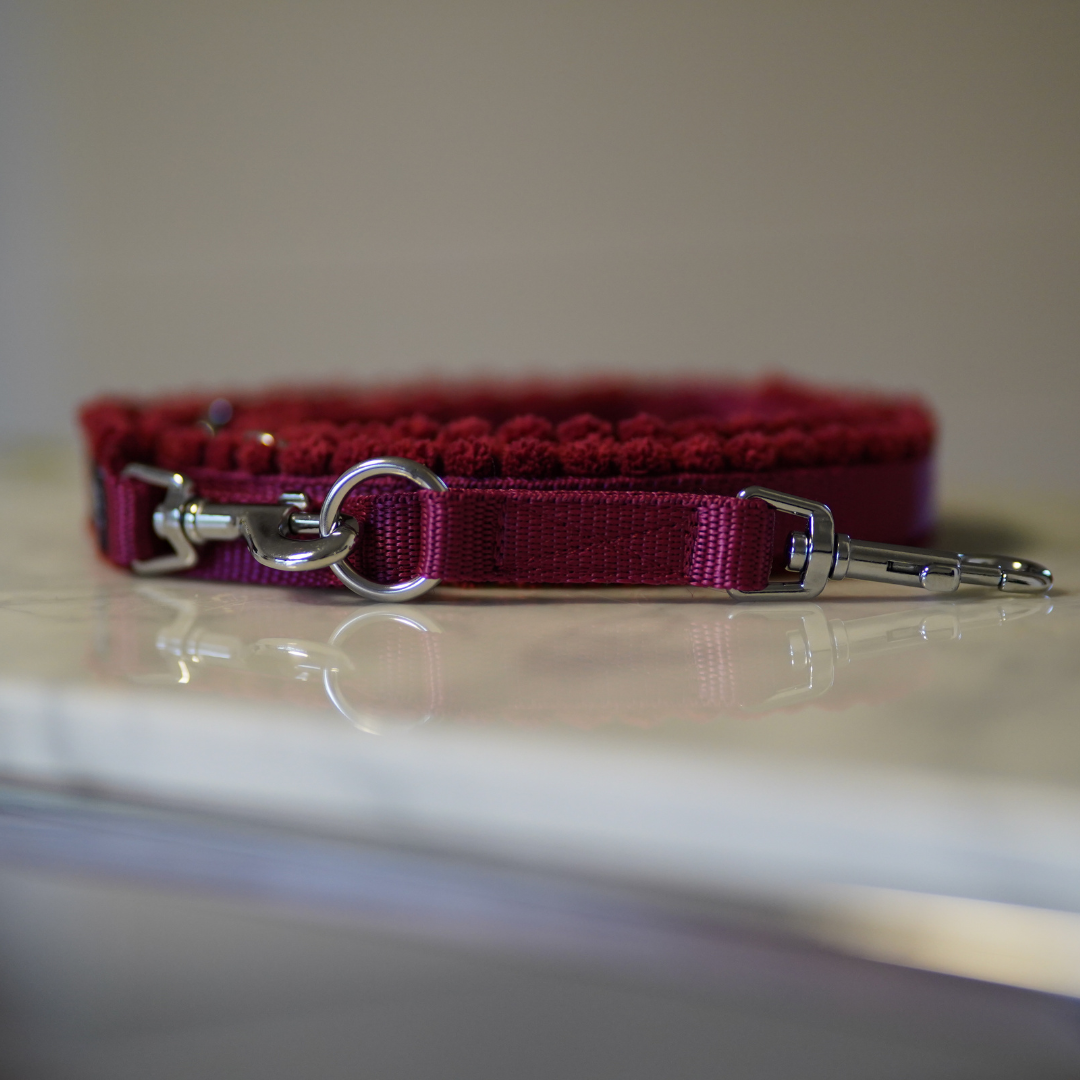 Cord Hundeleine Merlot