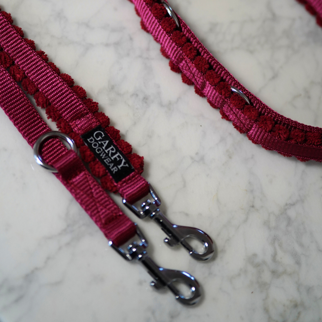 Cord Hundeleine Merlot