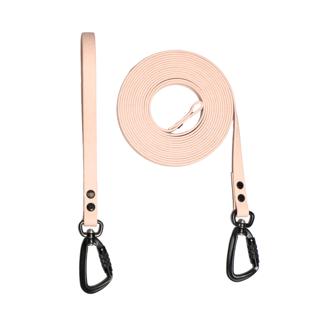 Biothane® Schleppleine Trio Black